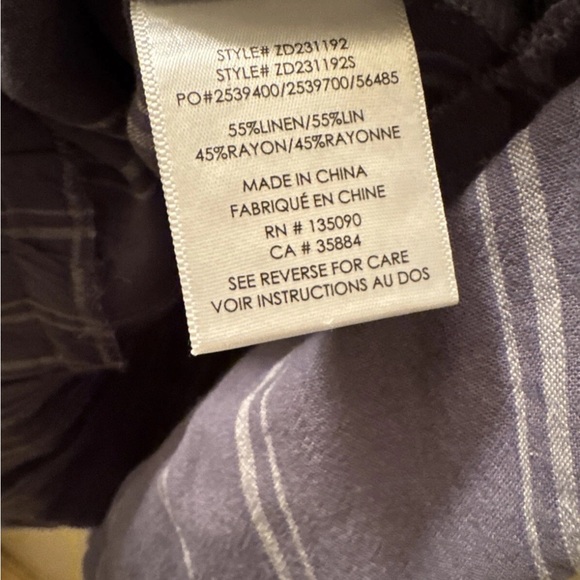 Z Supply | Waverly Stripe Maxi Dress, Worn Indigo xs - Picture 8 of 10